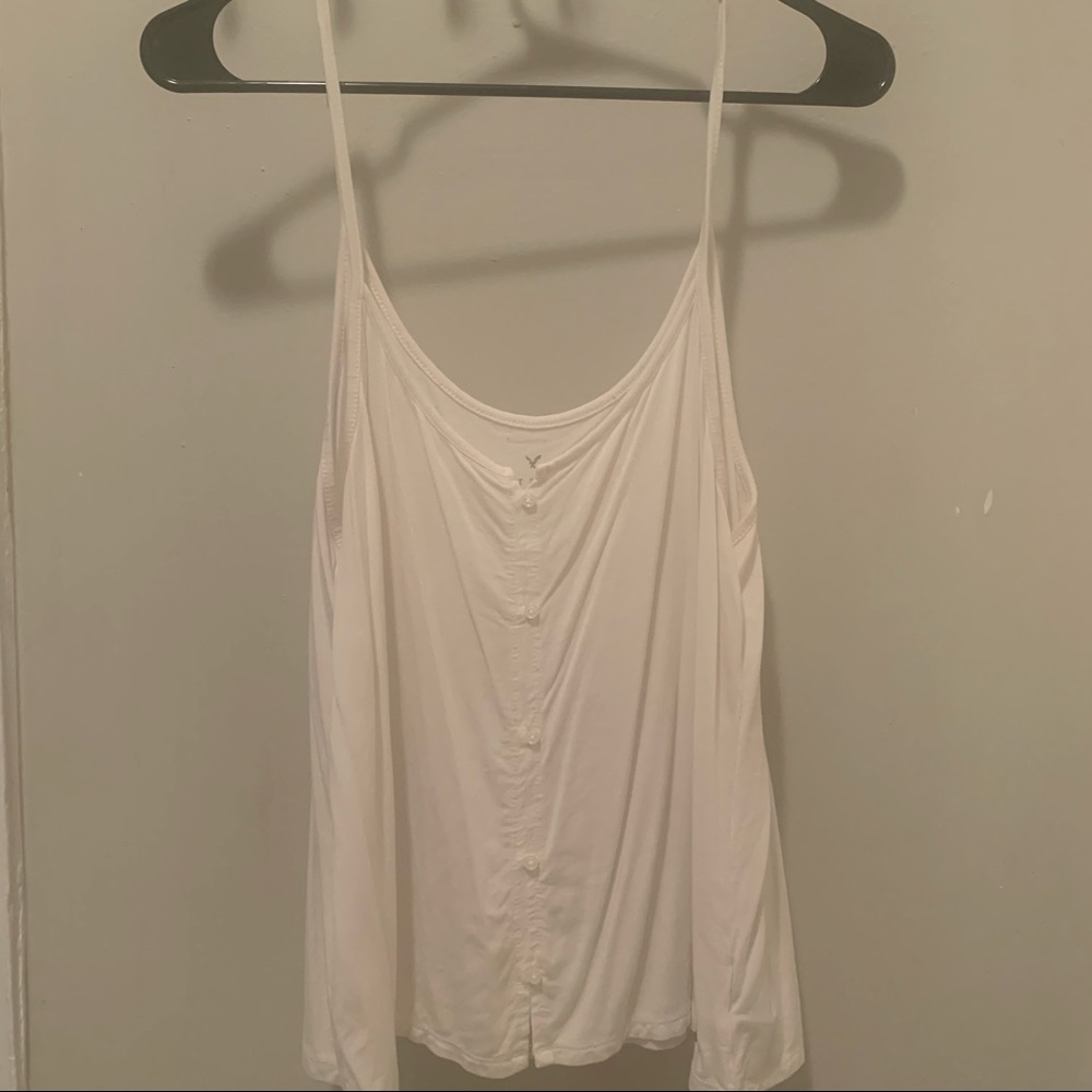 Button-up Tank Top